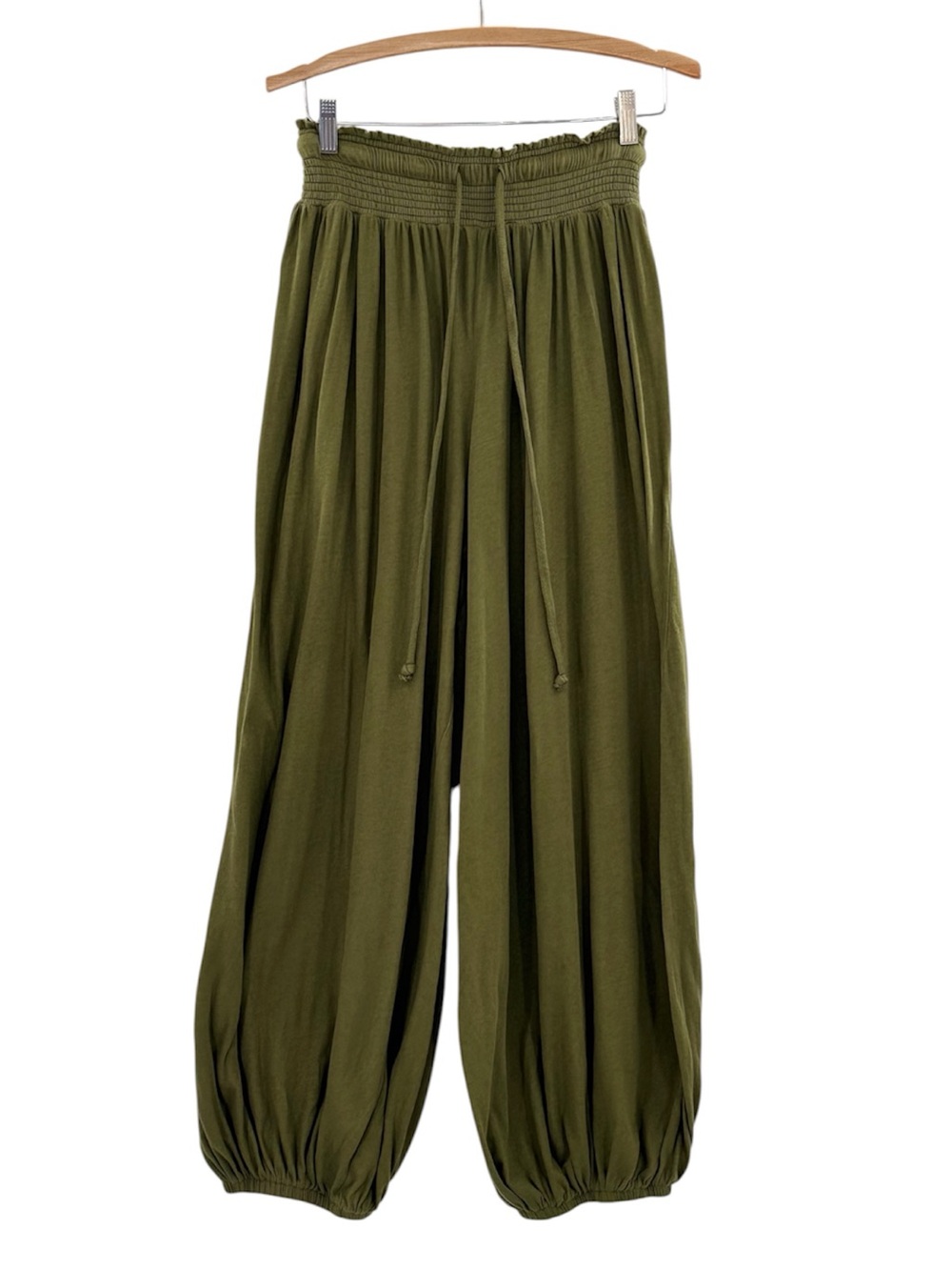 Out From Under Urban Outfitters Olive Green Harem Jogger Lounge Pants Boho Beach - Picture 11 of 11